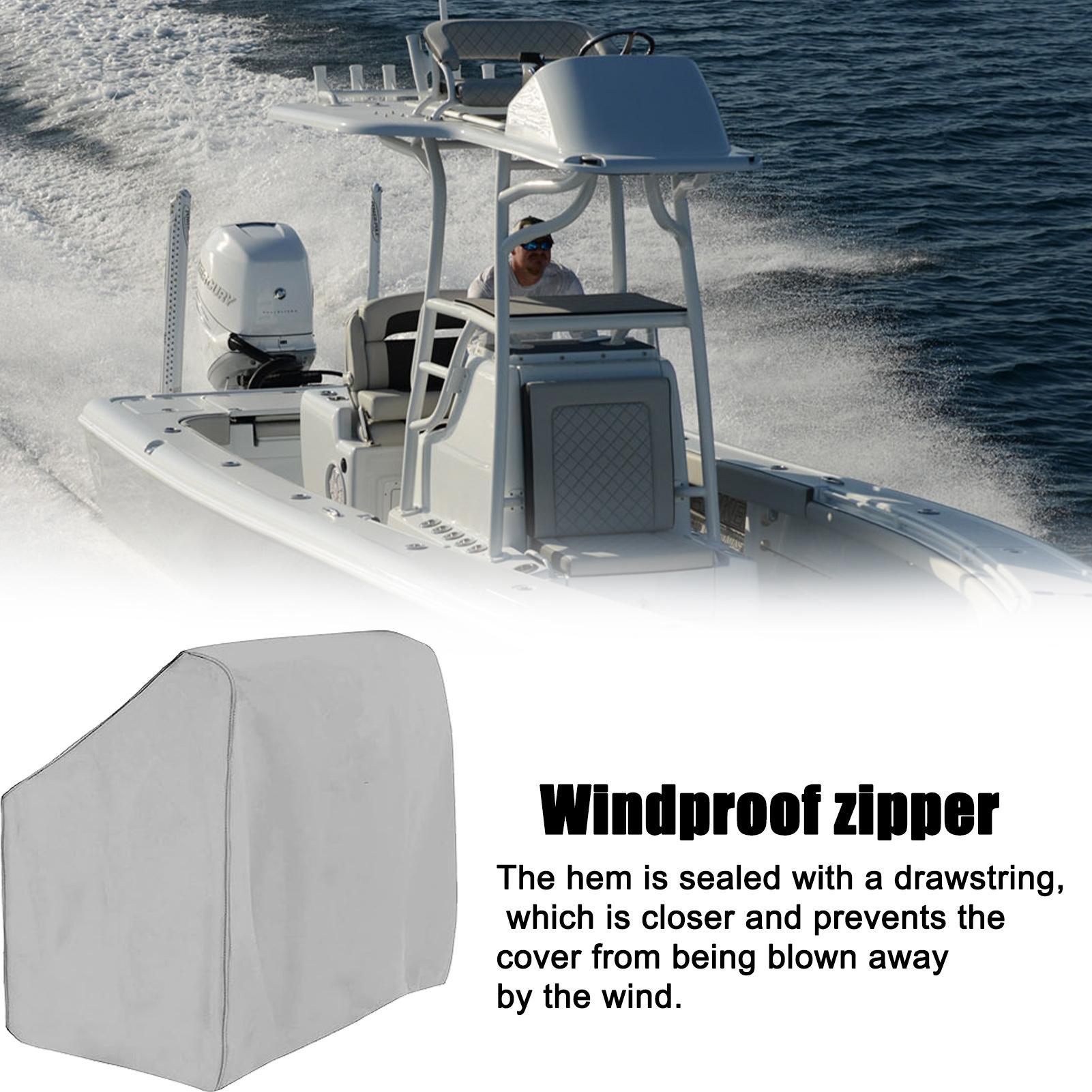 Fishing Boat Paddle - Tekne Merkezi Konsol Kapağı Polyester Kanvas