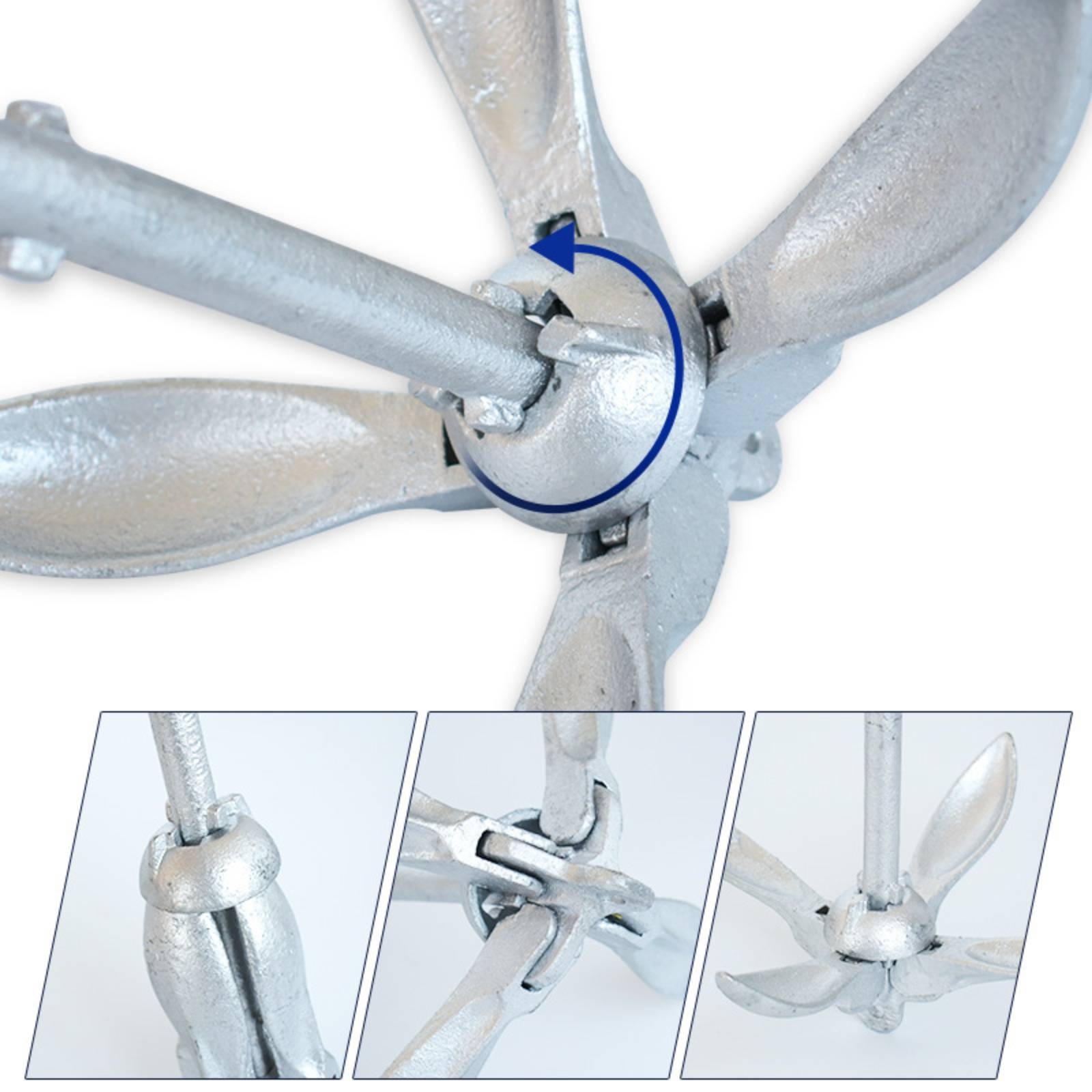 1.5 Kg Tekne Çapa Halatı Seti  - Fishing Boat Anchor incelemesi ve fiyatı